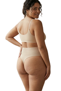 String Gainant Taille Haute – Invisible & Confort Quotidien ( 3 Culottes gainantes )