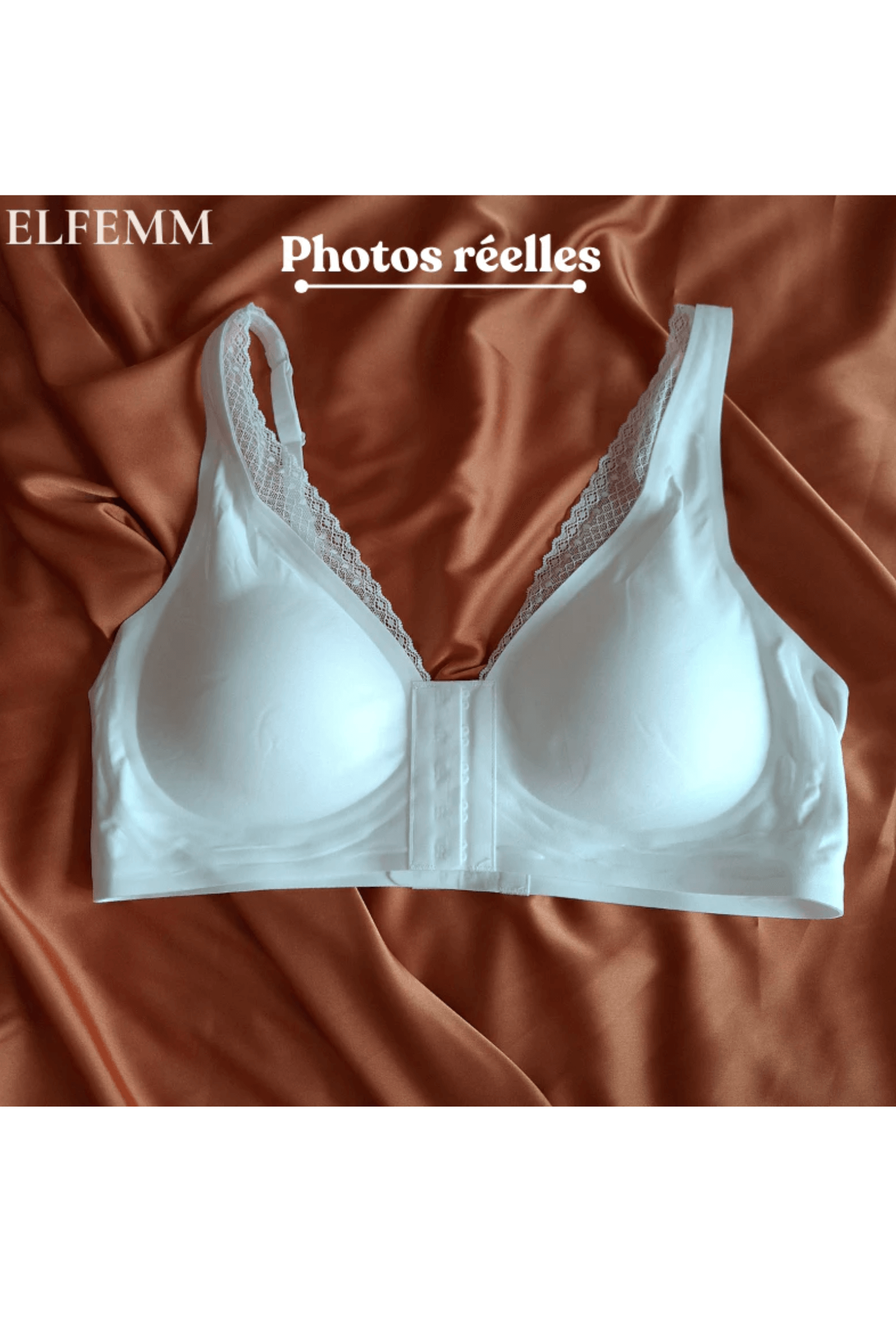 Soutien-Gorge premium á fermeture dorsale et frontale ( 2 Soutiens-Gorge )