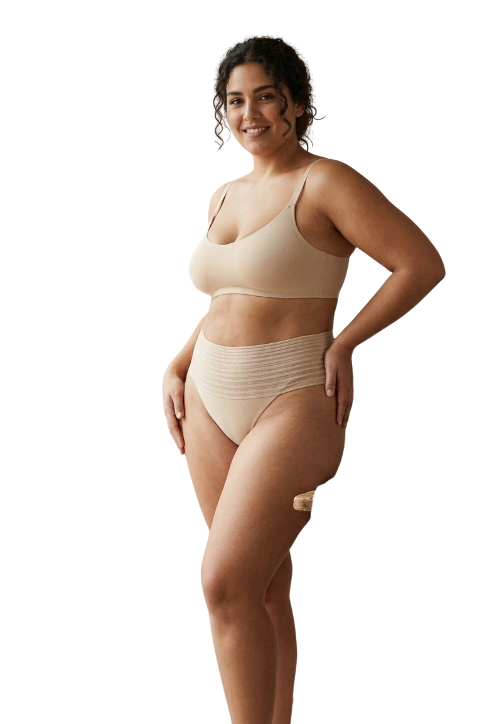 String Gainant Taille Haute – Invisible & Confort Quotidien ( 3 Culottes gainantes )